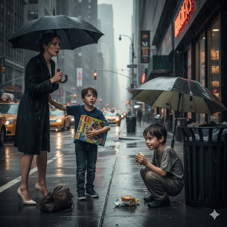 « ¡Mamá, mira! ¡Se parece a mí! » — Y la verdad hizo que sus piernas se tambalearan…