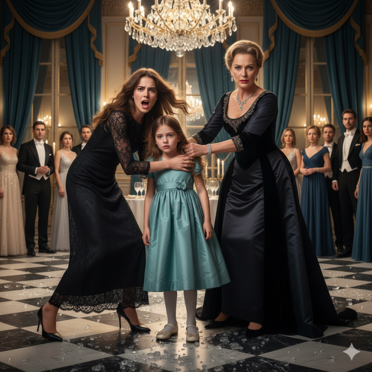 Lors de la soirée de lancement de mode de ma sœur, ma fille de six ans a accidentellement effleuré une lumière en cristal, la faisant s’écraser au sol. Ma sœur a craqué devant tout le monde, l’attrapant et criant : « Tu as tout gâché ! »