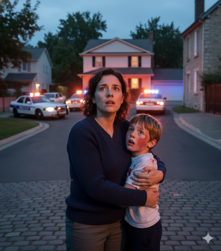 Mon fils de 6 ans est entré en pleurant dans le supermarché où je travaille. « Maman ! Vous devez rentrer à la maison – maintenant ! Papa est… Je suis revenu aussi vite que possible. Quand j’ai vu les voitures de police devant notre maison, mon cœur s’est arrêté.