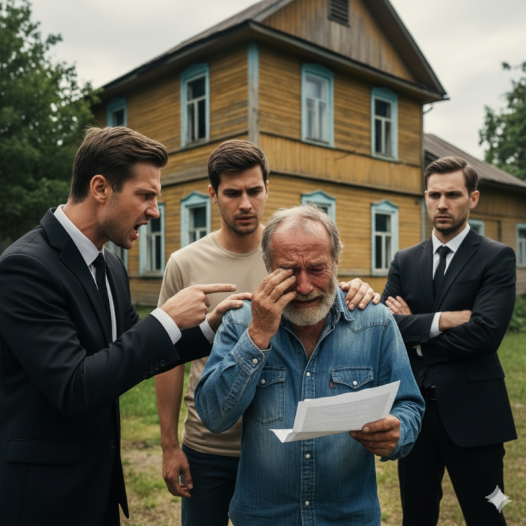 Los tres hijos se negaron a ayudar a su padre con una deuda enorme. Solo el más joven aceptó, y se lo llevó a vivir con él para cuidarlo. Exactamente un año después, una carta inesperada lo deja sin aliento…