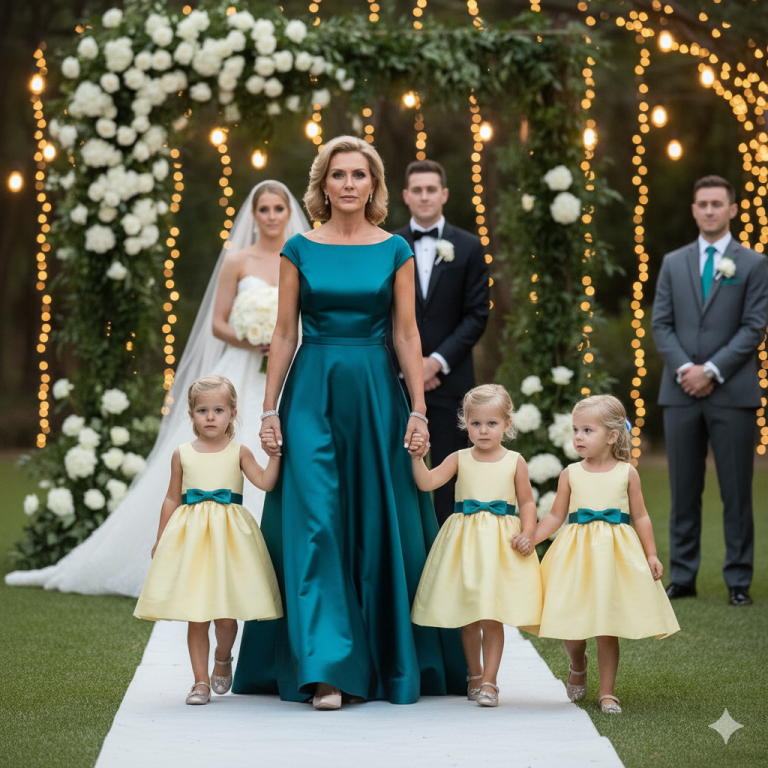 Él Invitó a Su Pobre Exesposa Para Humillarla en Su Boda—Pero Ella Llegó en una Limusina Con Sus Trillizos…