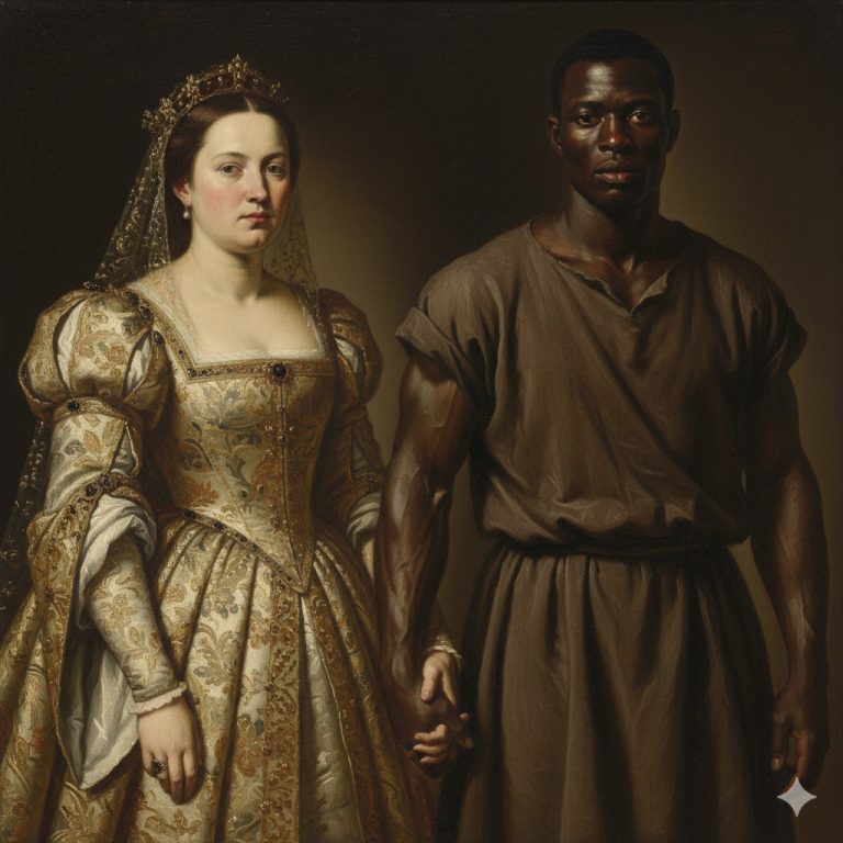 La princesa obesa fue entregada a un esclavo como castigo por el rey, pero él la amó como a ninguna otra.