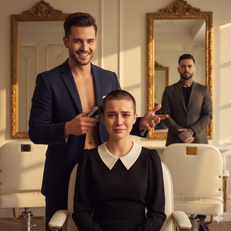 ME AFEITÓ LA CABEZA PARA HUMILLARME DELANTE DE TODOS. NO SABÍA QUE MI MARIDO ERA EL DUEÑO DE SU MUNDO Y QUE ESTABA A PUNTO DE DERRUMBARLO.