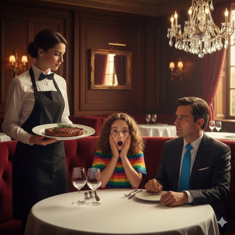 MI HIJA DE 10 AÑOS DESCUBRIÓ EL SECRETO DE LA MESERA. CUANDO COMPRÉ EL RESTAURANTE PARA SALVARLA, DESCUBRÍ QUE ELLA ERA QUIEN ME SALVARÍA A MÍ DE UNA VERDAD AÚN MÁS OSCURA.