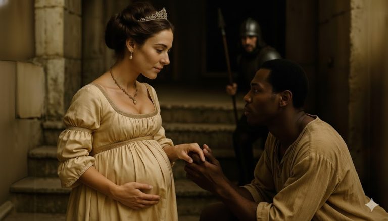 El esclavo dejó embarazada a la reina, y lo que ocurrió después sorprendió….. un deseo prohibido de la reina, un amor que nunca debería haber sucedido y un embarazo que impactó sus vidas para siempre…..