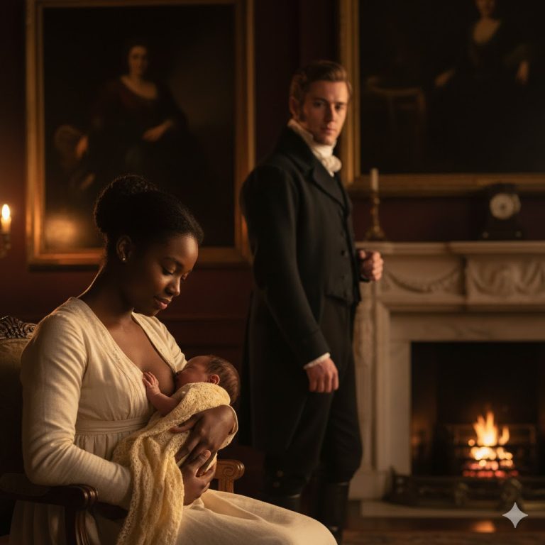 LA ESCLAVA AMAMANTÓ AL HIJO DEL PATRÓN TRAICIONADO Y ÉL ENFRENTÓ A TODOS POR ELLA