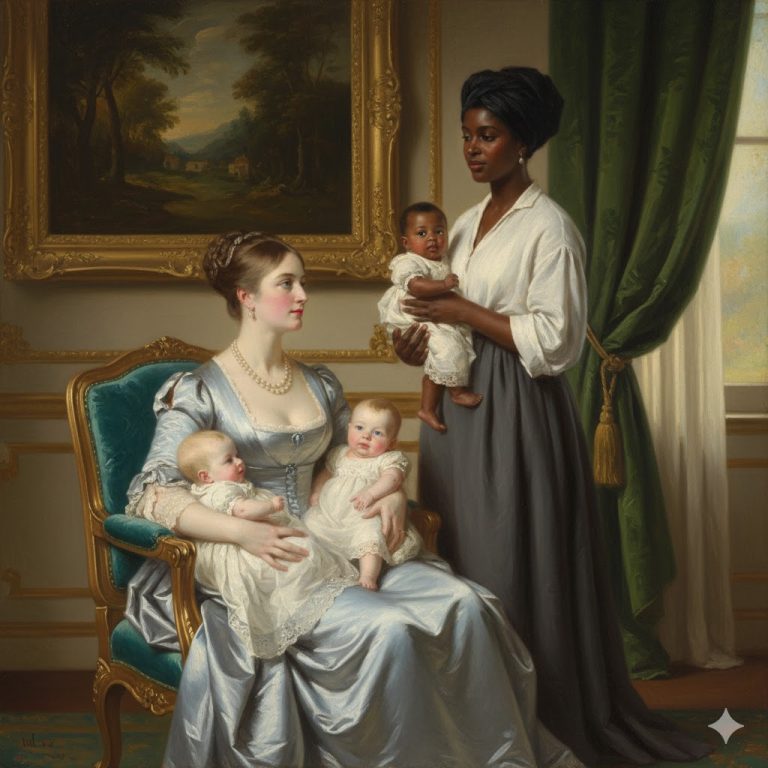 La Sinhá Tuvo Trillizos y Mandó a la Esclava Desaparecer con el que Nació Más Oscuro