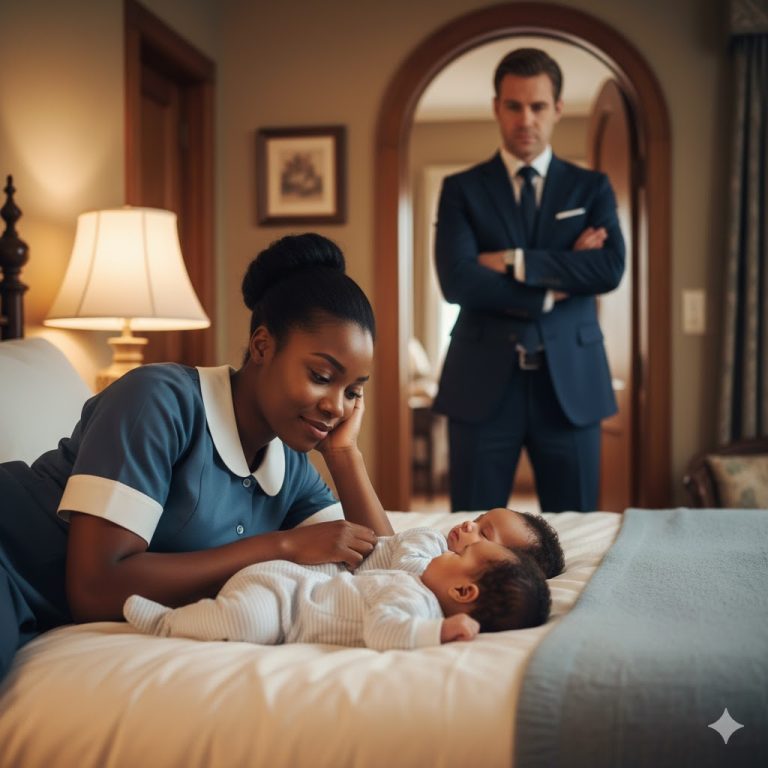 Los GEMELOS del viudo MILLONARIO no podían dormir… hasta que la nueva niñera negra hizo algo IMPENSABLE.