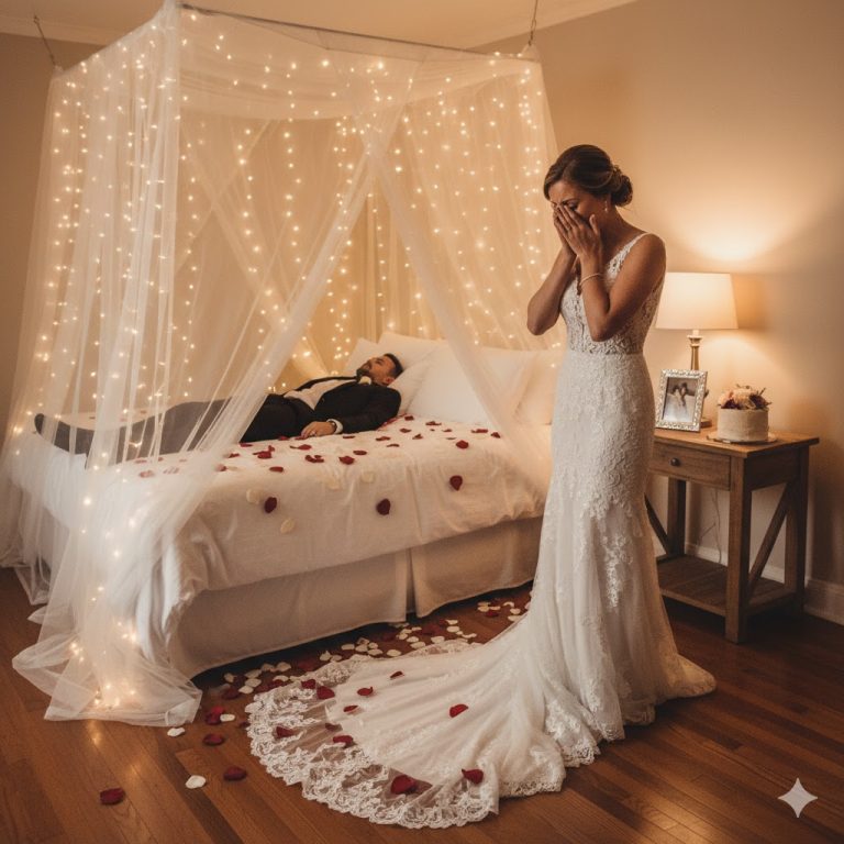 Tenía 22 años cuando me casé con un hombre que me llevaba más de diez años. La noche de la boda, mi esposo estaba completamente borracho, cayó en la cama y, de pronto, pronunció una frase que me dejó asombrada y reveló un secreto impactante…