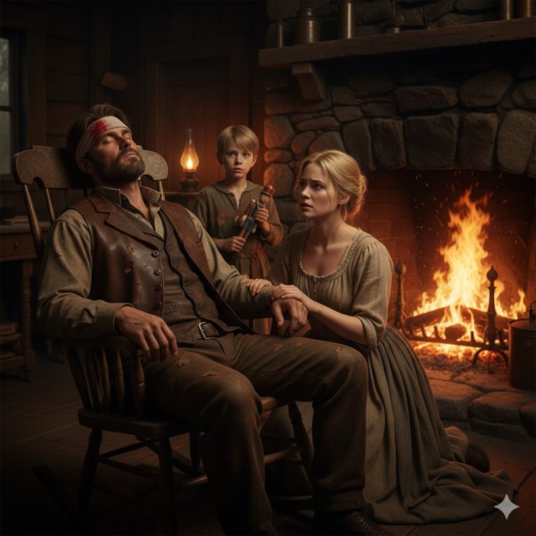 Rico Ranchero finge dormir para probar a la Viuda Pobre — y se congela al ver lo que ella hace.