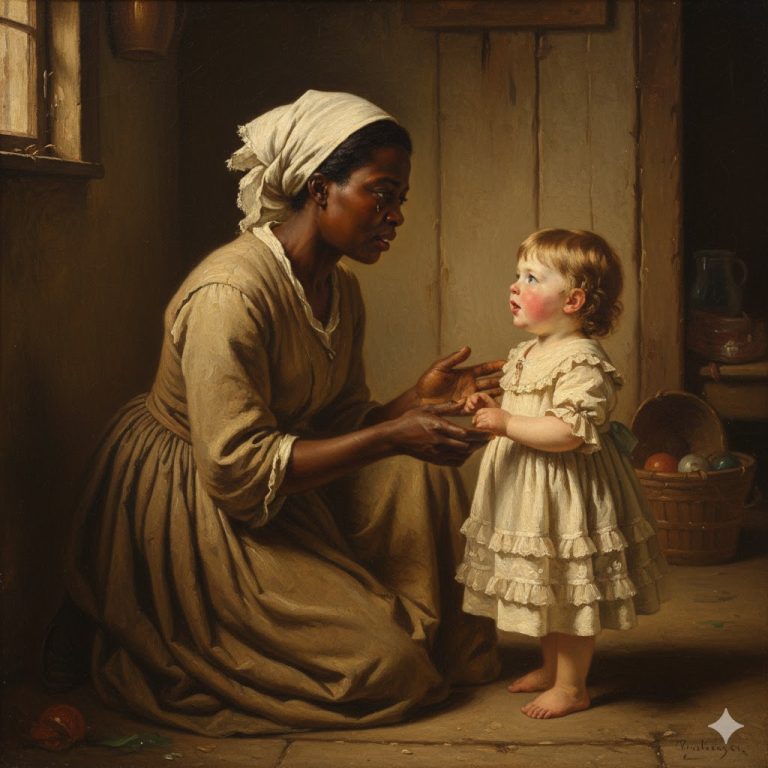 Un duque viudo compró a una esclava para cuidar a su hija. La mujer hizo algo que él jamás imaginó.