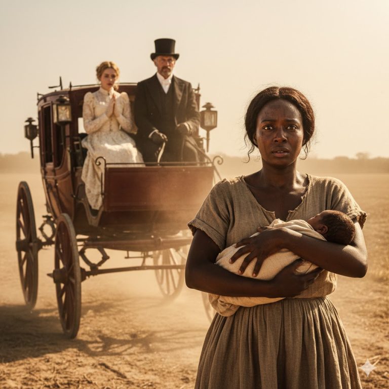 La esclava dio a luz en medio del camino de tierra; pero quienquiera que detuviera el carruaje aquel día cambió…