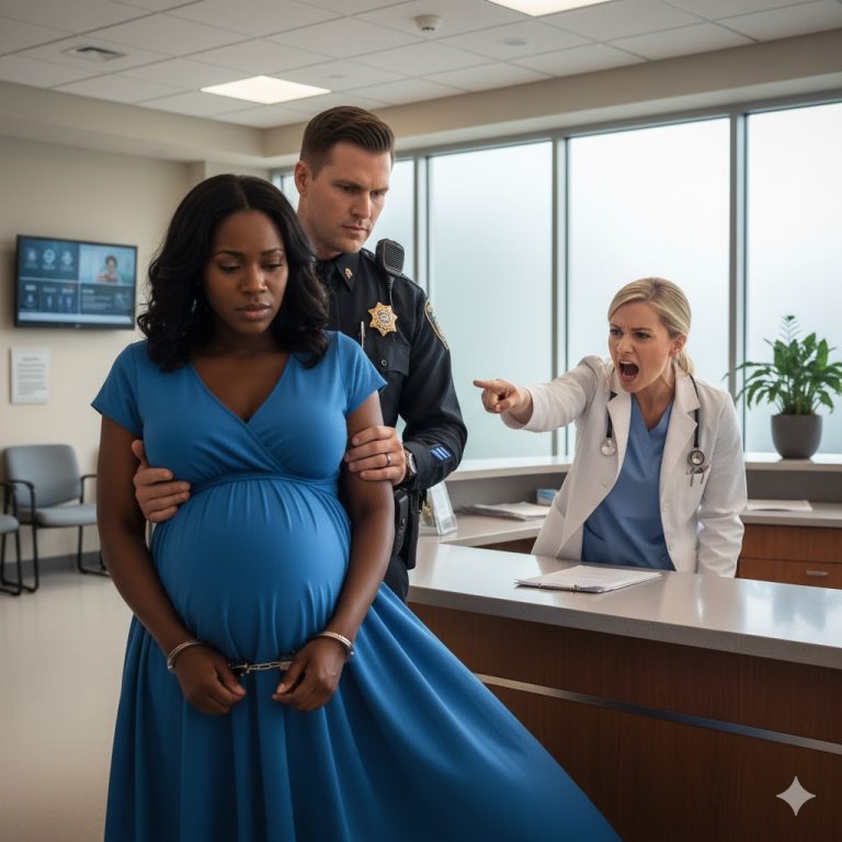 Una enfermera abusó de su poder, humilló a una mujer negra embarazada y llamó a la policía. Su esposo llegó 15 minutos después y lo cambió todo.