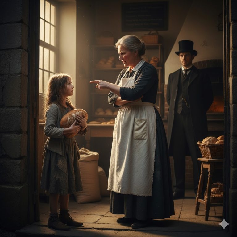 Una Niña fue Expulsada de una Panadería por Robar un Pan Viejo para su Abuelo Enfermo