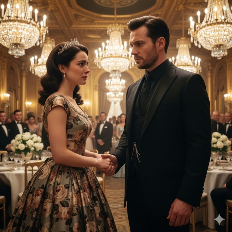 Una triste madre soltera estaba sentada sola en una boda, objeto de las burlas de todos, cuando un jefe de la mafia se acercó a ella y le dijo: “Finge ser mi esposa y baila conmigo”…