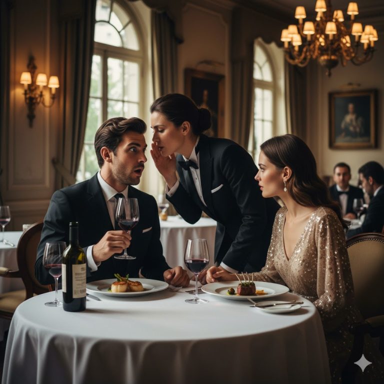 “HAY UNA DROGA EN TU BEBIDA”, SUSURRÓ LA CAMARERA… Y EL MULTIMILLONARIO EXPUSO A SU PROMETIDA