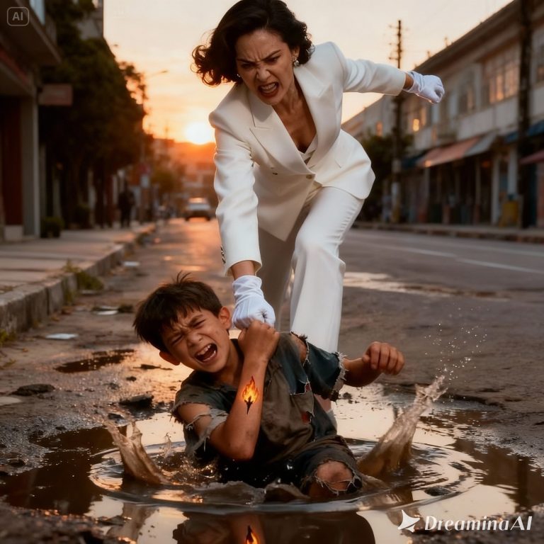 La Inesperada Marca que Conectaba a una Mujer Rica con un Pequeño Niño
