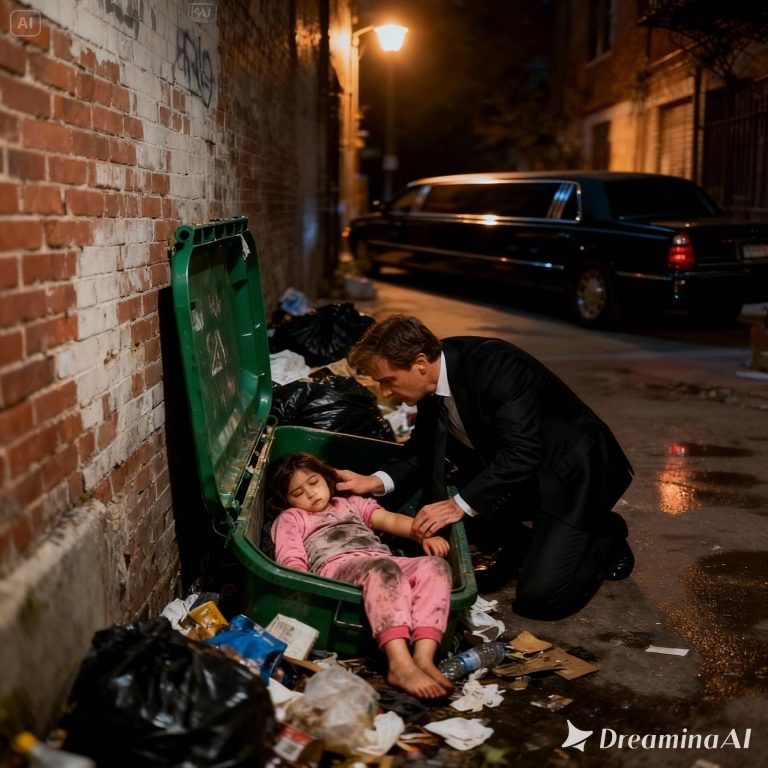 La Niña del Contenedor y el Magnate: La Verdad que Sacudió al Mundo