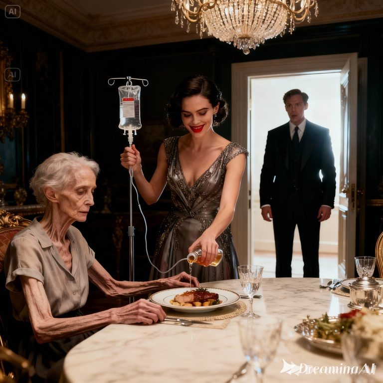 La Oscura Verdad Detrás del Plato Vacío: El Secreto que Mi Esposa Usaba para darle Hambre a Mi Madre… Por Mi Dinero