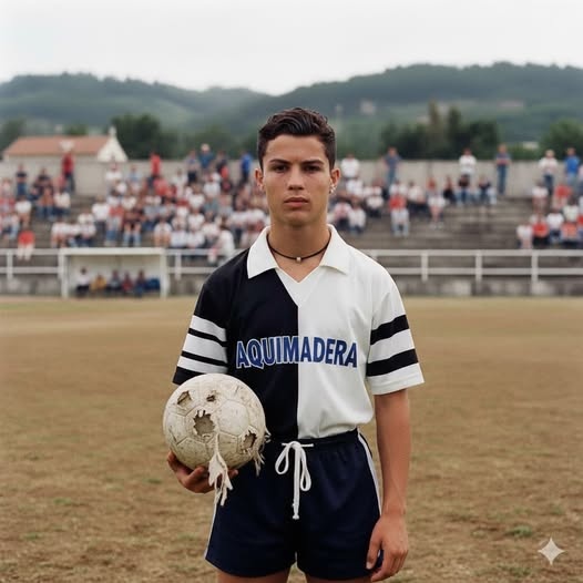 El niño delgado abrazaba con fuerza el balón roto, mientras las burlas resonaban por todo el campo. Nadie sabía que, con solo un toque al balón después, todas las miradas quedarían paralizadas — y todo comenzaría desde ese instante…