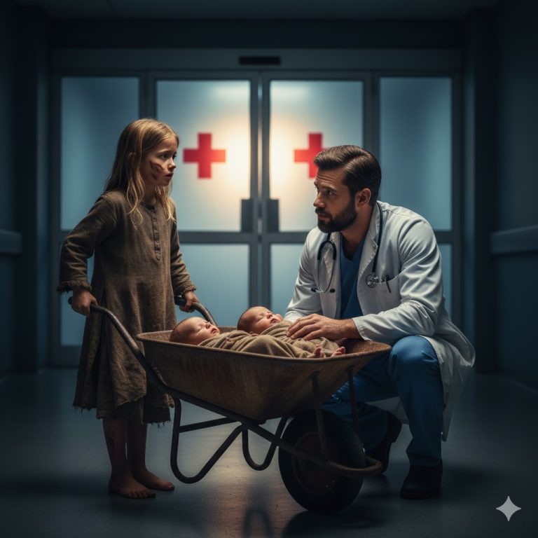 «Mamá ha estado dormida durante 3 días»: La heroína de 7 años que empujó un carrito durante kilómetros para salvar a sus hermanos gemelos mientras su madre agonizaba.