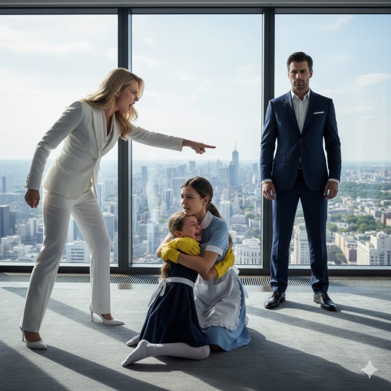 “EL MILLONARIO DESCUBRE A SU EMPLEADA PROTEGIENDO A SU HIJA ESPECIAL Y SU CORAZÓN CAMBIA PARA SIEMPRE”