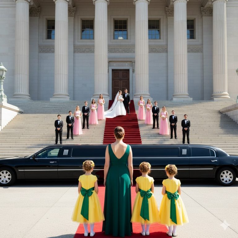 Él Invitó a Su Pobre Exesposa Para Humillarla en Su Boda—Pero Ella Llegó en una Limusina Con Sus Trillizos…