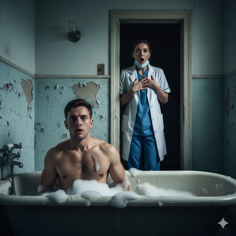 Pour ne pas perdre son travail, l’infirmière accepta de laver un jeune homme paralysé : mais pendant le bain, elle vit quelque chose qui la figea d’horreur