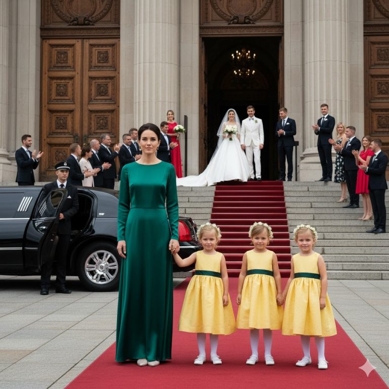 Il a invité son ex-femme pauvre pour l’humilier à son mariage — mais elle est arrivée en limousine avec leurs triplés…