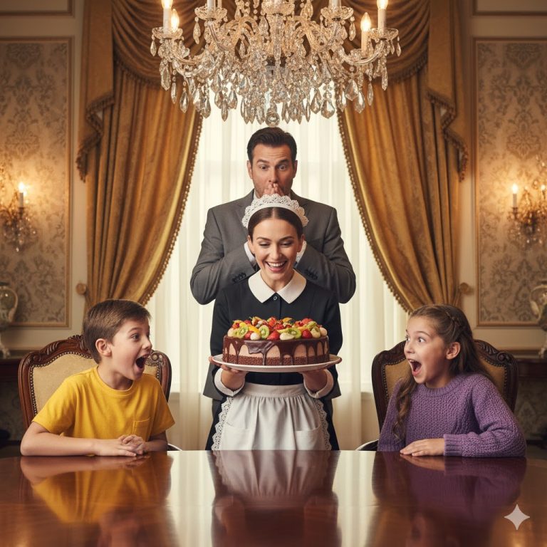 « Le millionnaire est rentré plus tôt que prévu — et ce qu’il a vu sa domestique faire avec ses enfants l’a fait pleurer. »