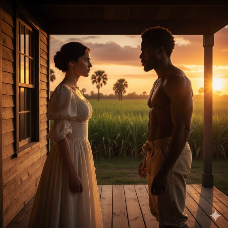 «TE DOY MI HACIENDA SI ME DAS UN HIJO», DIJO LA SINHÁ VIUDA A UN ESCLAVO SOLITARIO.