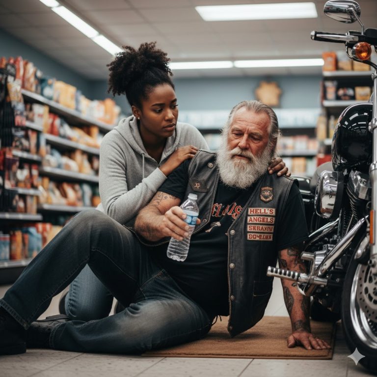 Une jeune fille noire a dépensé ses 8 derniers dollars pour aider un membre des Hells Angels — le lendemain, 100 motards lui ont apporté un cadeau qui a changé sa vie.