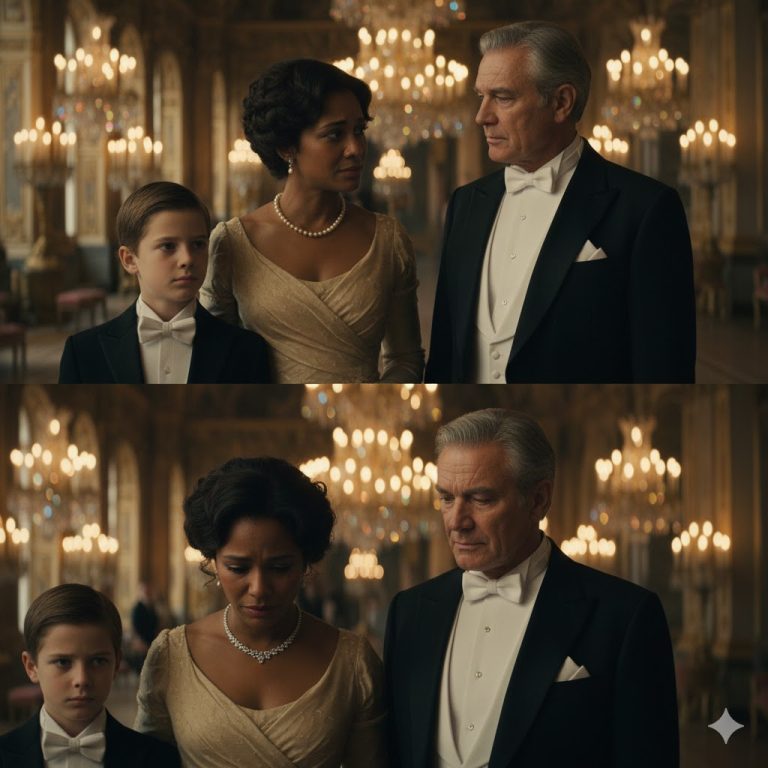 La nounou est humiliée à la fête, mais le fils du millionnaire surprend tout le monde : « Elle a toujours été ma mère ! »