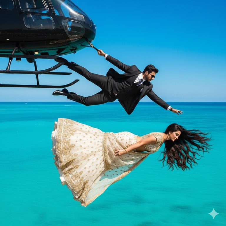 « Le mari pousse sa femme enceinte et multimillionnaire hors d’un hélicoptère pour s’emparer de l’héritage, mais, contre toute attente, elle était déjà préparée… »