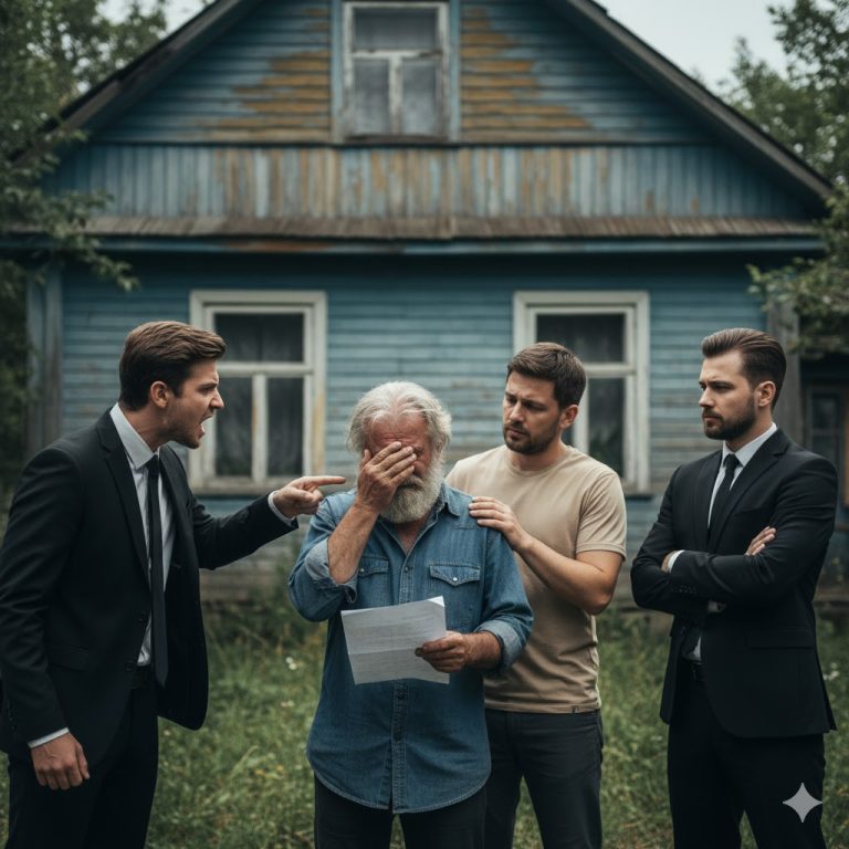 Los tres hijos se desentendieron de la enorme deuda de su padre. Solo el hijo menor lo acogió para cuidarlo, sin imaginar que, un año después, una carta del difunto padre lo haría derrumbarse… y revelaría un secreto aterrador…..