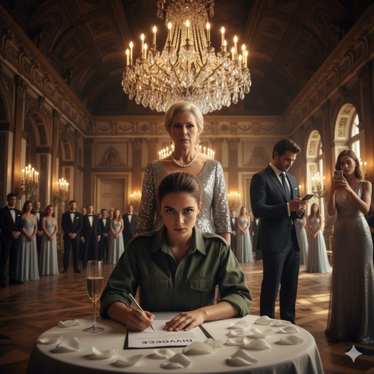Mi Suegra me dio los Papeles del Divorcio, pero mi Venganza Arruinó su lujosa Fiesta de Cumpleaños…