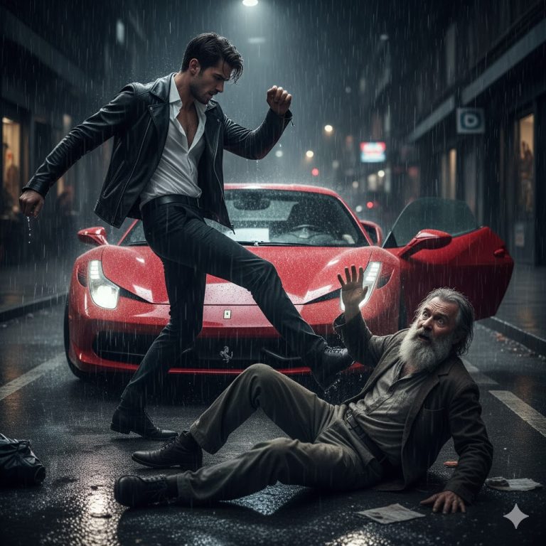 El Millonario que Tuvo un Encuentro Inesperado con un Anciano Indigente