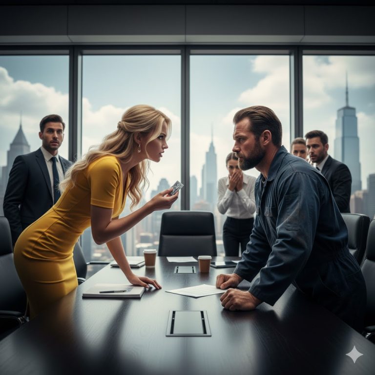 Le personnel évitait la milliardaire grossière — jusqu’à ce que le père célibataire discret décide enfin de tenir tête.