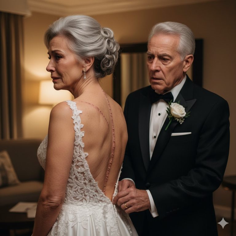 À 61 ans, j’ai épousé la femme que j’aimais depuis le lycée — mais, le soir de notre mariage, j’ai découvert la douleur qu’elle avait portée seule…