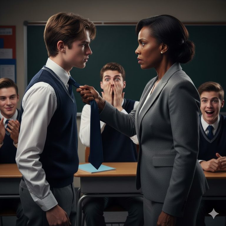 Un groupe d’élèves insolents défie l’autorité d’une professeure noire en classe, sans se rendre compte qu’elle a un passé hors du commun…