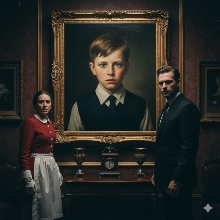 Señor, este muchacho vivió conmigo en el orfanato hasta los catorce años — dijo la señora de la limpieza, cuyas palabras resonaron en el silencioso pasillo de la mansión, rompiendo la serenidad del lujoso ambiente…