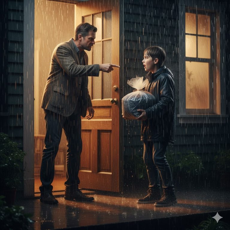 Après la mort de ma femme, j’ai mis son fils — qui n’était pas de mon sang — dehors. Dix ans plus tard, une vérité a éclaté… et elle m’a brisé.