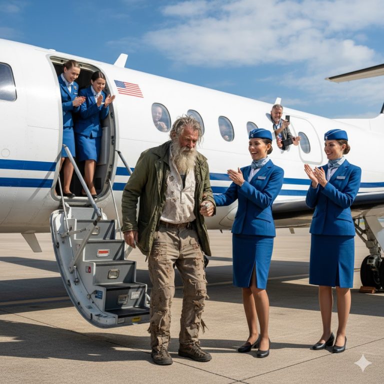 Vieil homme refusé à l’embarquement — la seconde d’après, tout le monde a tremblé…