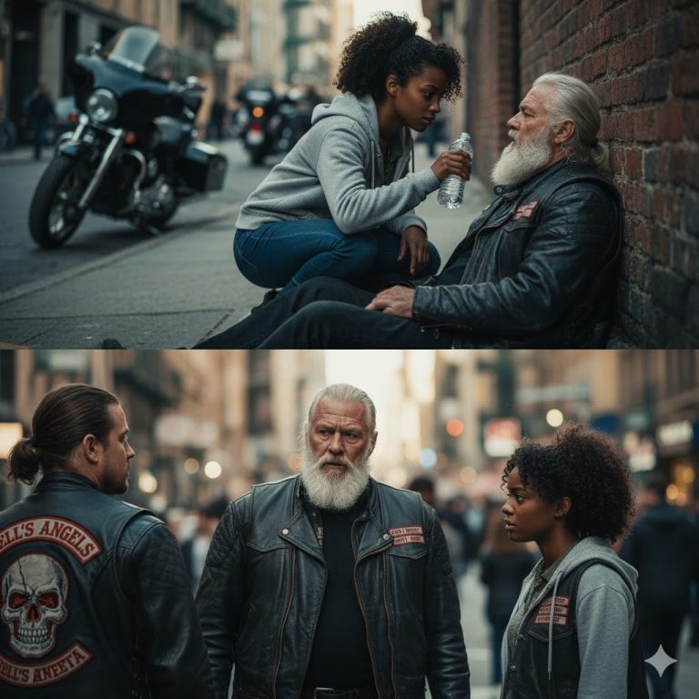 Une jeune femme noire dépense ses huit derniers dollars pour aider un membre des Hell’s Angels — le lendemain, cent bikers lui offrent un cadeau qui change sa vie