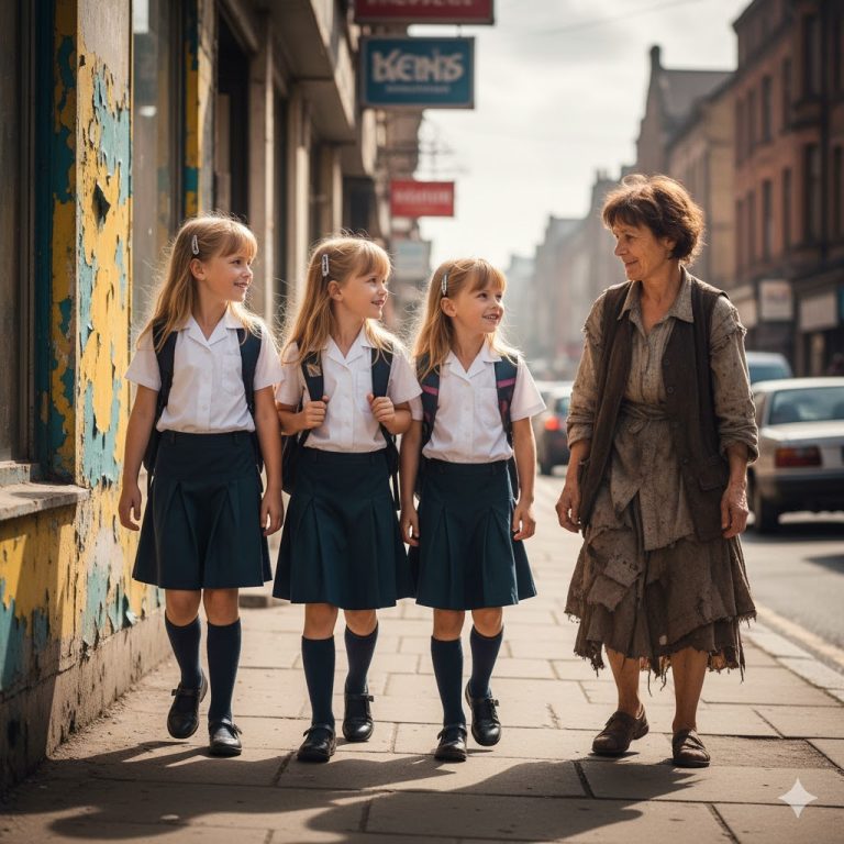 There was a crazy woman who always told Clara that she was her real mother every time Clara and her friends walked home after school.