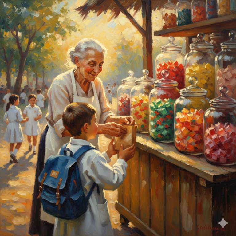 Nunca entendí por qué el kiosquero me regalaba todo… Me llamo Lucas. Ahora soy un hombre grande, con barba y mi propio trabajo, pero cuando pienso en mi infancia, siempre me viene a la mente el mismo lugar y la misma persona: el kiosco de Don Omar.