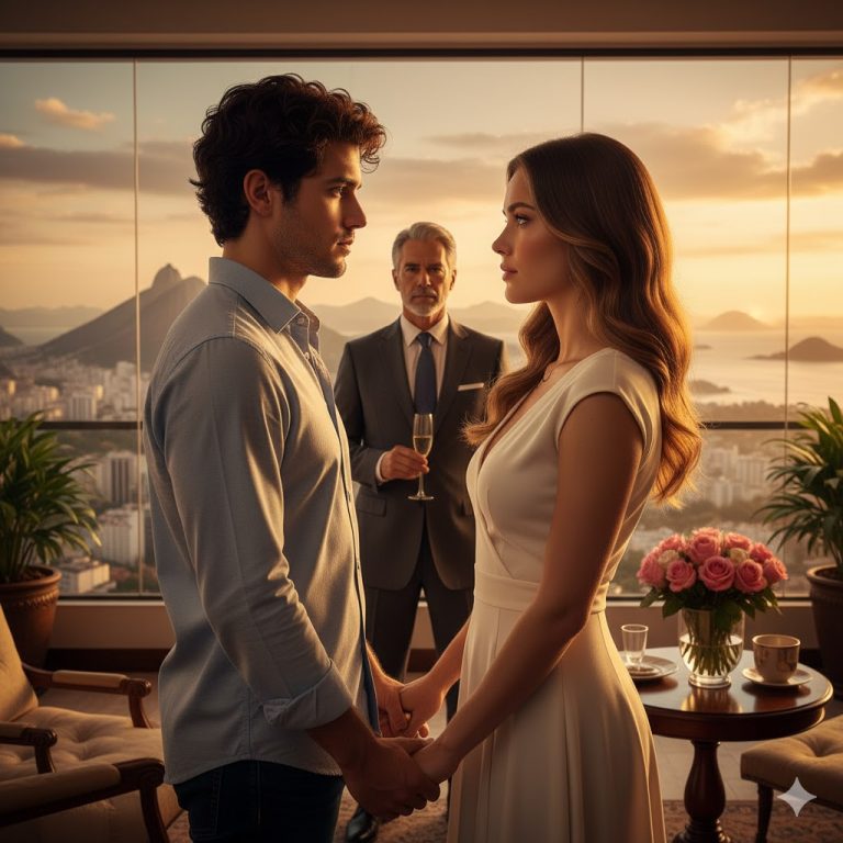 La llovizna caía suave sobre el asfalto cuando el auto negro cruzó el portón de hierro de la mansión de los Herrera.