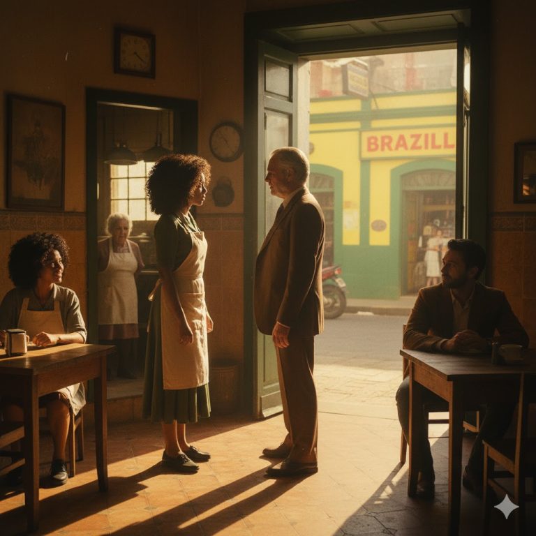 “La chica que trabajaba en un restaurante… sin imaginar que el cliente habitual era el multimillonario que había abandonado a su madre.”