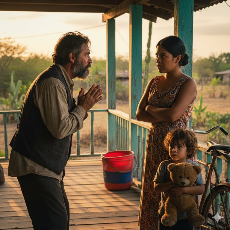El millonario se arrepiente al ver a su exesposa criando a su hijo en una casa en ruinas