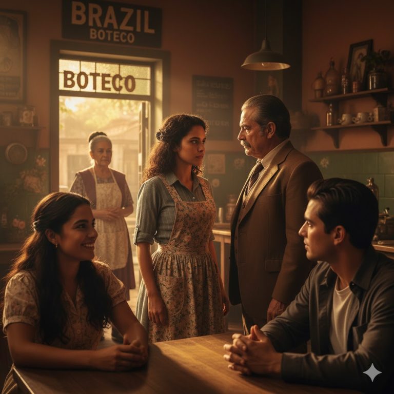 “La chica que trabajaba en un restaurante… sin imaginar que el cliente habitual era el millonario que había abandonado a su madre.”